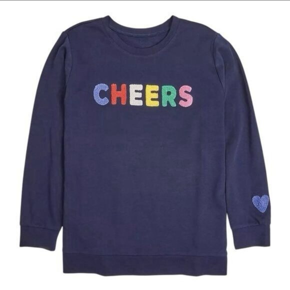 Lane Bryant Cheers Raised Graphic Sweatshirt Comfy Special Occasion 22/24 - Picture 2 of 8